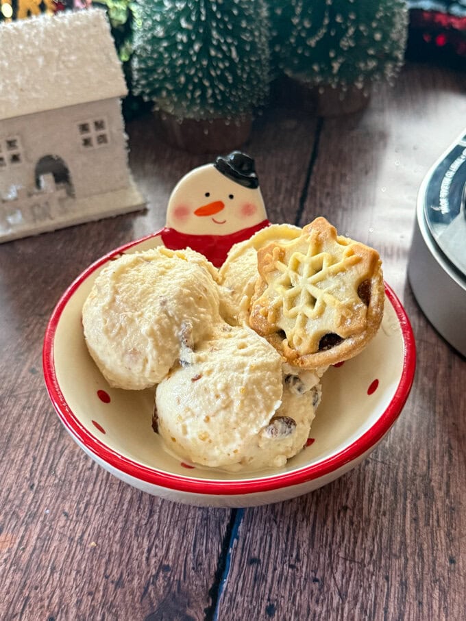 Ninja Creami Mince Pie Ice Cream