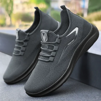 Breathable and lightweight sports shoes – Ergonomically designed, soft and comfortable orthopedic men's sports shoes (provide arch support and relieve discomfort)