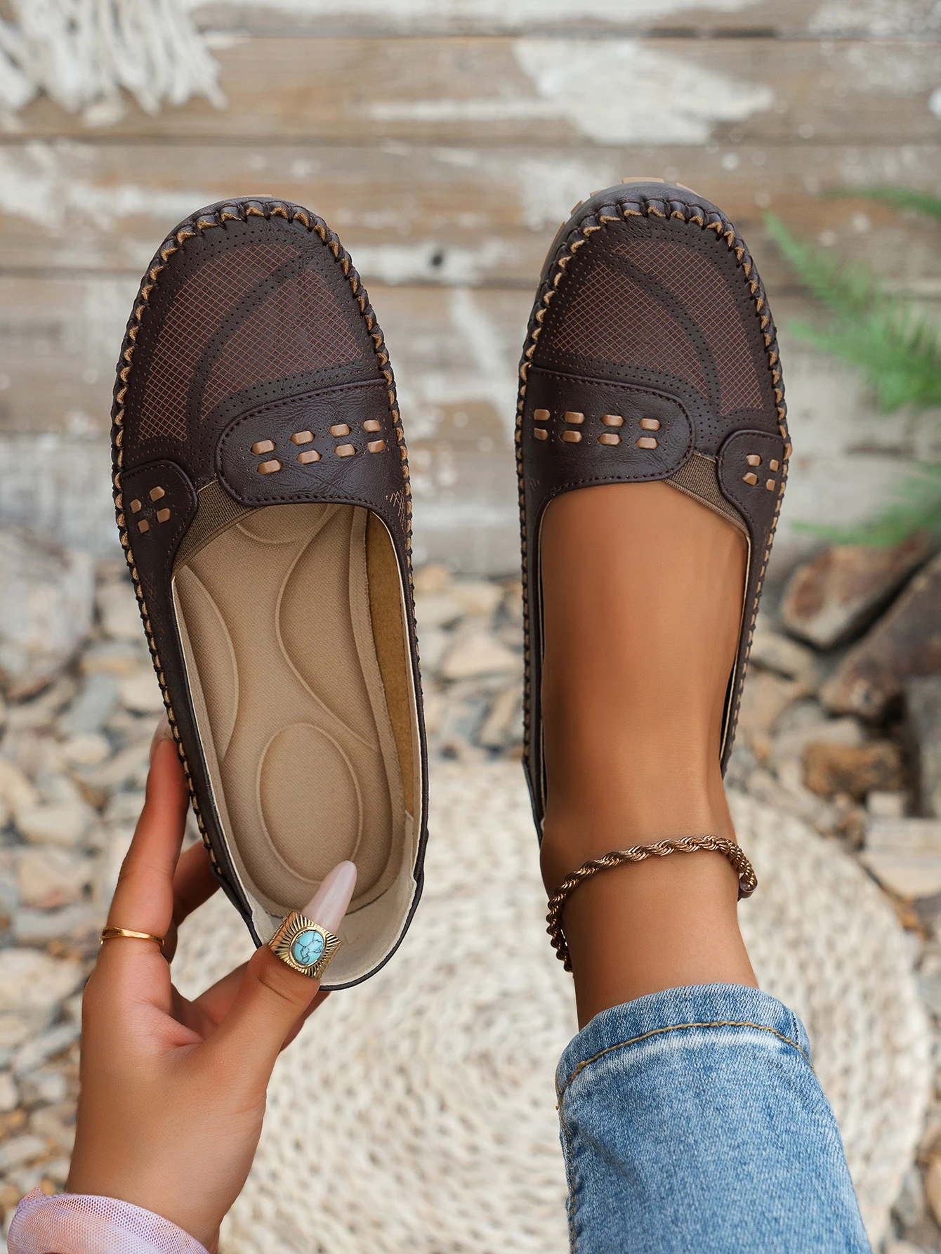 Othshoe Women's flat loafers-Brings you comfort and happiness - Image 3