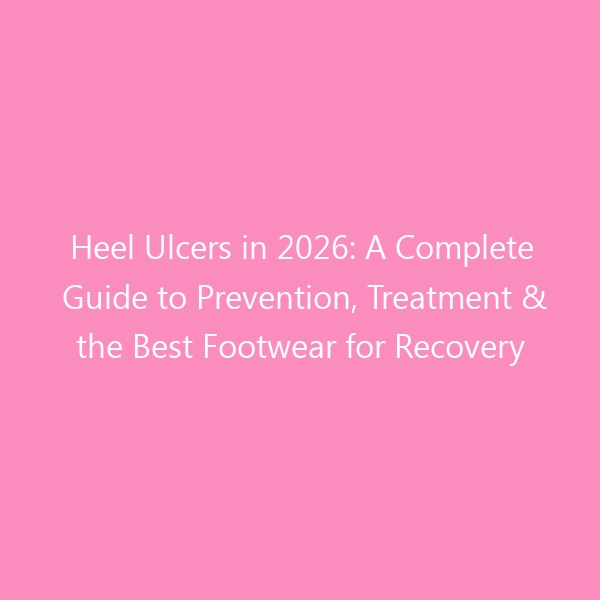 Heel Ulcers in 2026: A Complete Guide to Prevention, Treatment & the Best Footwear for Recovery