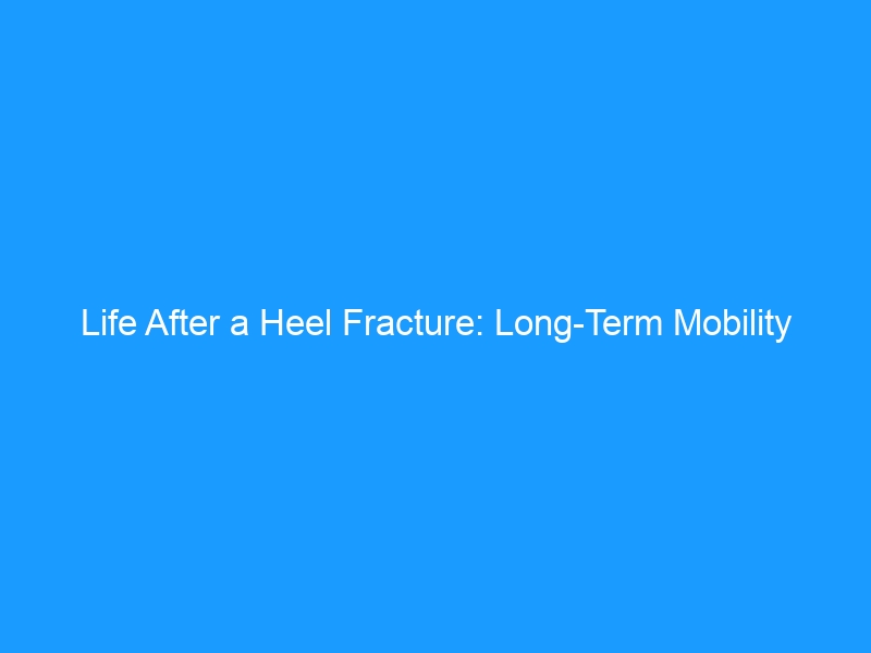 Life After a Heel Fracture: Long-Term Mobility Challenges & Recovery Strategies for 2026 — Treatment, Rehabilitation, Footwear & When to Expect Full Function