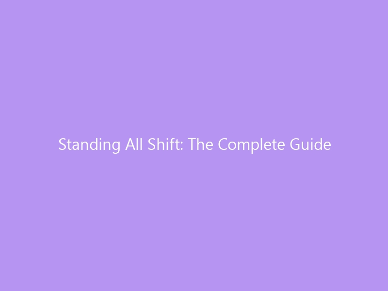 Standing All Shift: The Complete Guide to Foot Care for Restaurant Staff — 2026 Edition — Common Injuries, Best Non-Slip Shoes, Daily Recovery & Prevention